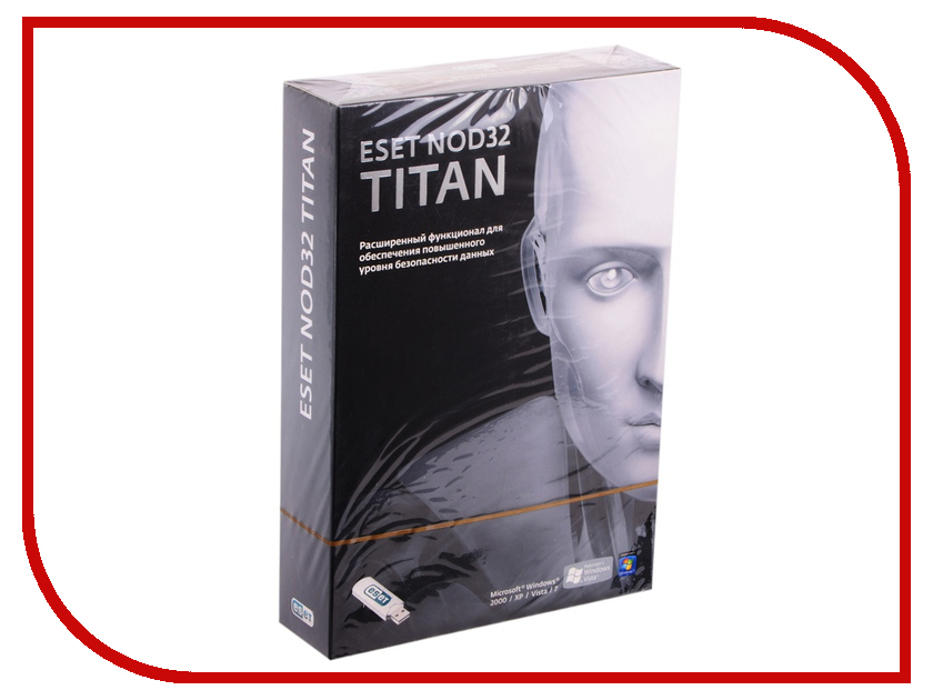 

Программное обеспечение ESET NOD32 Titan version 2 3xPC and 1 mobile 1 year NOD32-EST-NS(BOX2)-1-1, NOD32-EST-NS(BOX2)-1-1