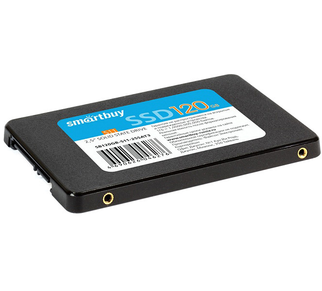 

Жесткий диск 120Gb - SmartBuy S11 SB120GB-S11-25SAT3, SB120GB-S11-25SAT3