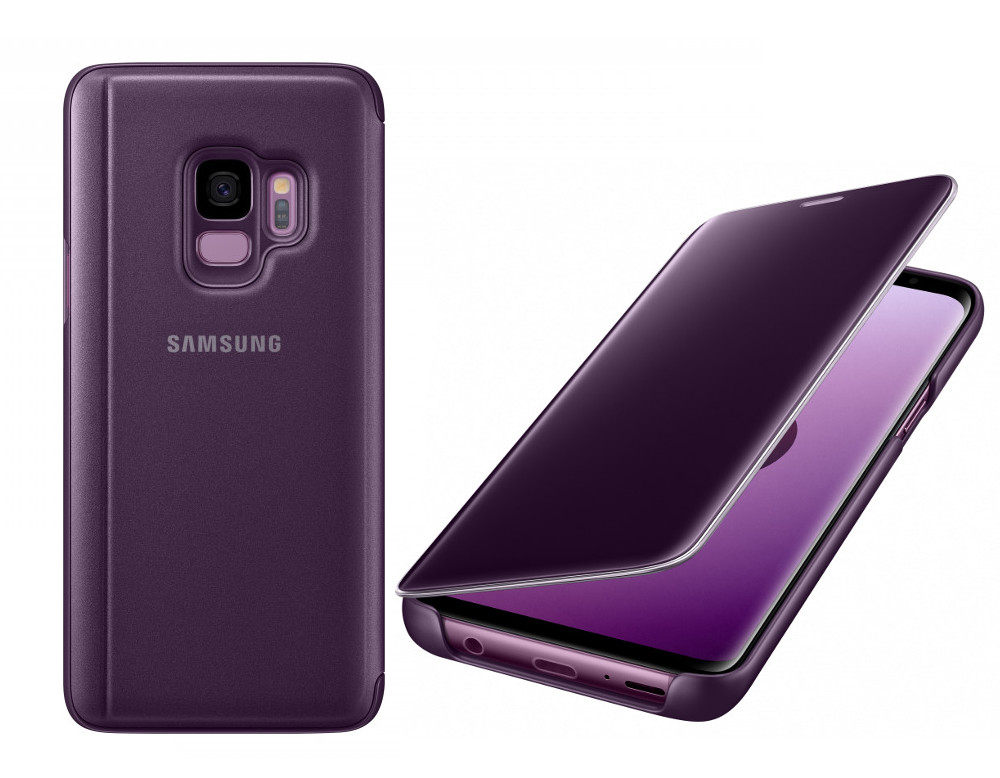 

Аксессуар Чехол-книжка Samsung Galaxy S9 Clear View Standing Cover Violet EF-ZG960CVEGRU, EF-ZG960CVEGRU