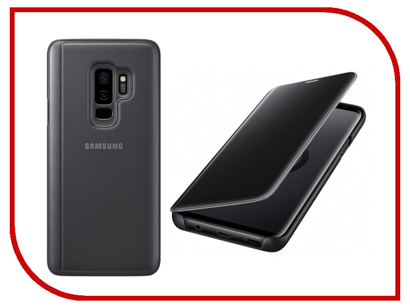 

Аксессуар Чехол-книжка Samsung Galaxy S9 Plus Clear View Standing Cover Black EF-ZG965CBEGRU, EF-ZG965CBEGRU