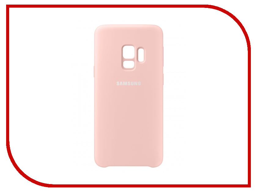 

Аксессуар Чехол-накладка Samsung Galaxy S9 Silicone Cover Pink EF-PG960TPEGRU