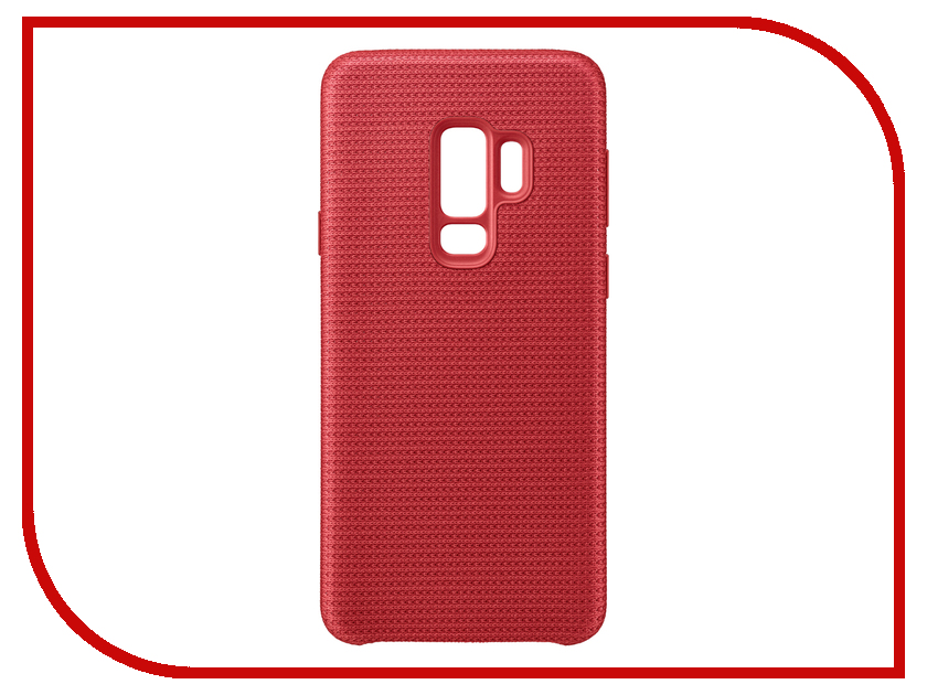 фото Аксессуар Чехол Samsung Galaxy S9 Plus Hyperknit Cover Red EF-GG965FREGRU