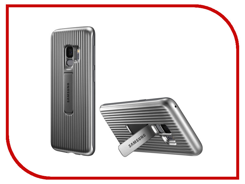 

Аксессуар Чехол-накладка Samsung Galaxy S9 Protective Standing Cover Silver EF-RG960CSEGRU