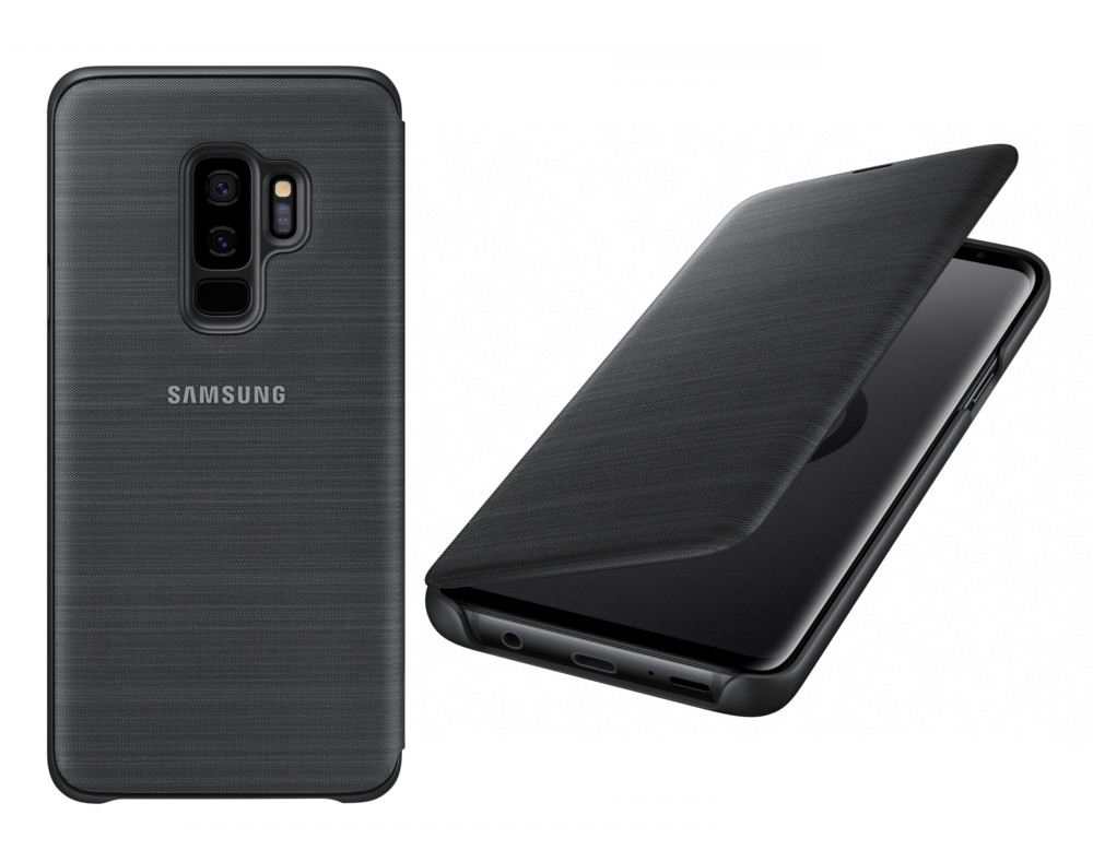 

Аксессуар Чехол-книжка Samsung Galaxy S9 Plus LED View Cover Black EF-NG965PBEGRU, EF-NG965PBEGRU