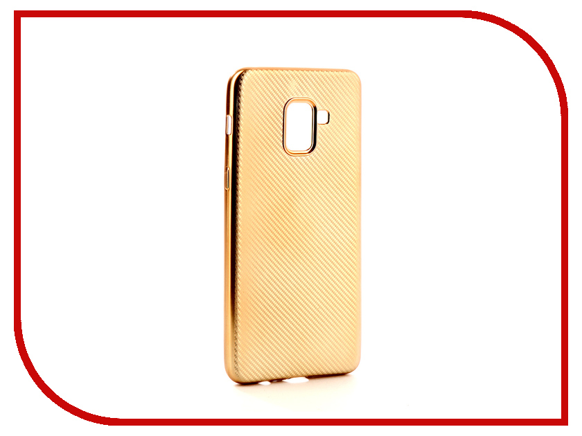 

Аксессуар Чехол Samsung Galaxy A8 Plus 2018 Neypo Neon Carbon Silicone Gold NSTC3597