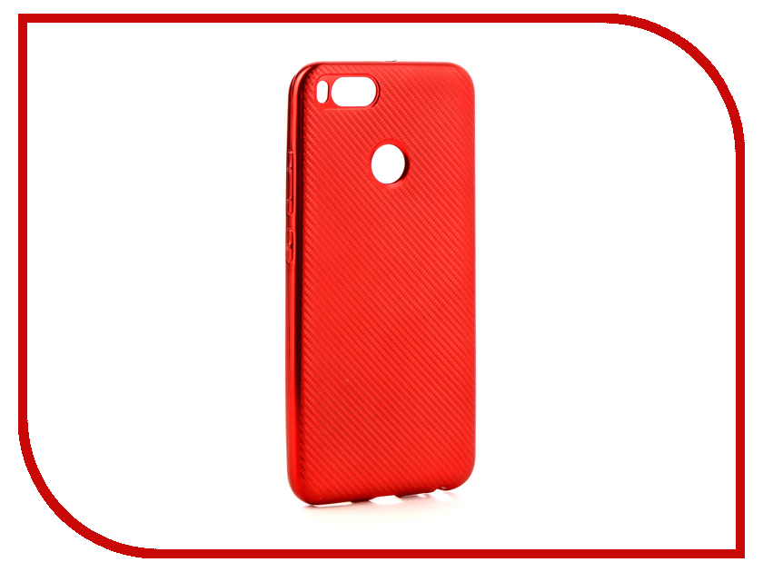 

Аксессуар Чехол для Xiaomi Mi A1 Neypo Neon Carbon Silicone Red NSTC3611