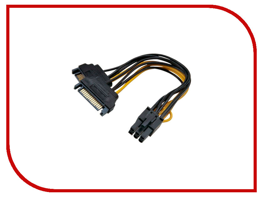 

Аксессуар Переходник питания Orient C513 2xSATA 15pin (M) to 6pin 30513