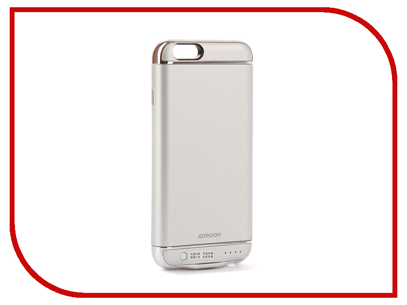 

Аксессуар Чехол-аккумулятор JoyRoom Case Battery M124 2500 mAh Silver для APPLE iPhone 6S