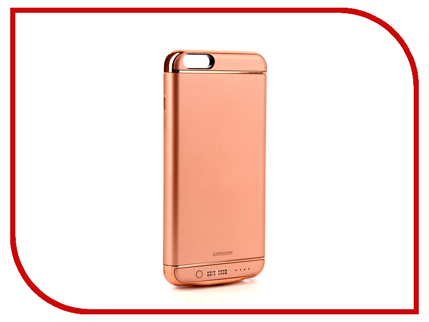 

Аксессуар Чехол-аккумулятор JoyRoom Case Battery 3500 mAh Rose Gold для APPLE iPhone 6S Plus