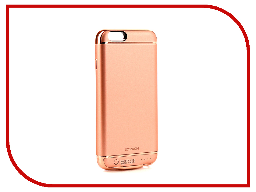 

Аксессуар Чехол-аккумулятор JoyRoom Case Battery M124 2500 mAh Rose Gold для APPLE iPhone 6S