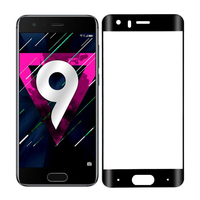 фото Аксессуар Защитное стекло Media Gadget для Honor 9 2.5D Full Cover Glass Black Frame MGFCHH9FGBK