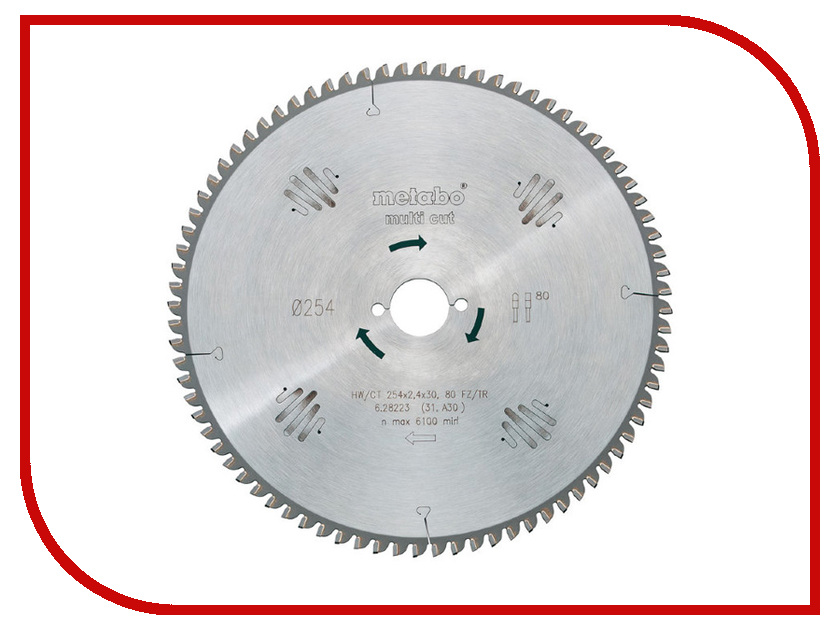 

Диск Metabo HW/CT 315x30 96FZ/TZ 628226000