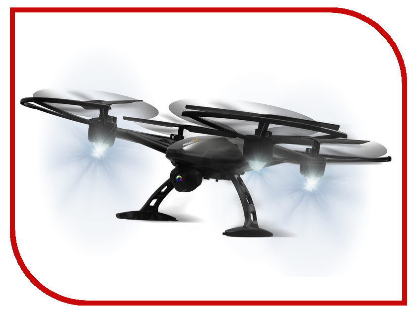 

Квадрокоптер 1Toy GYRO-Predator Т10802 Black