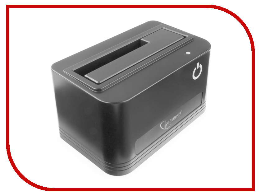

Докстанция Gembird HD32-U2S-4 USB 2.0 SATA Black для 2.5/3.5-inch HDD/SSD, HD32-U2S-4