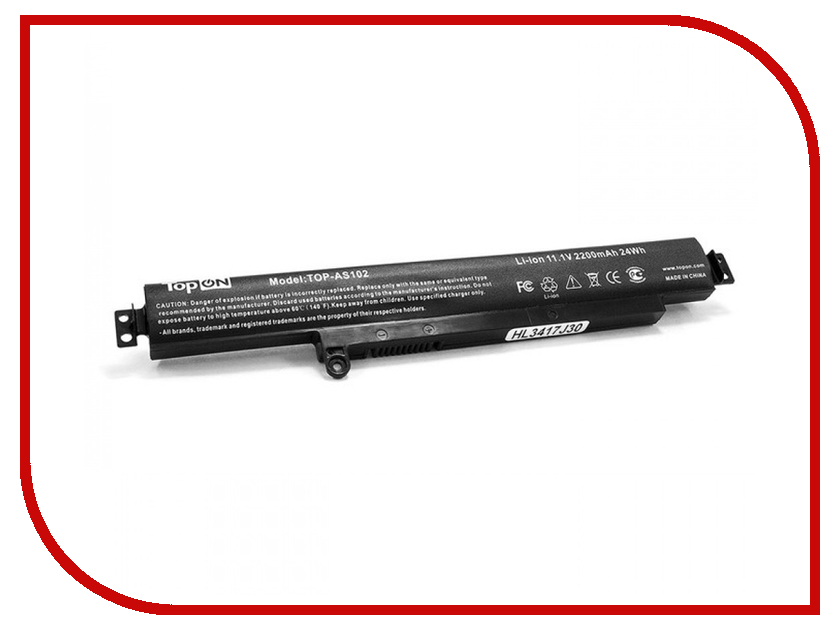

Аккумулятор TopON TOP-AS102 11.25V 2940mAh для ASUS F102BA/X102BA