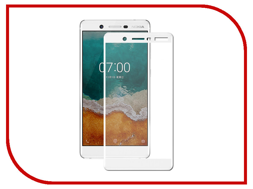 

Аксессуар Защитное стекло Nokia 7 Zibelino TG Full Screen 0.33mm 2.5D White ZTG-FS-NK-7-WHT