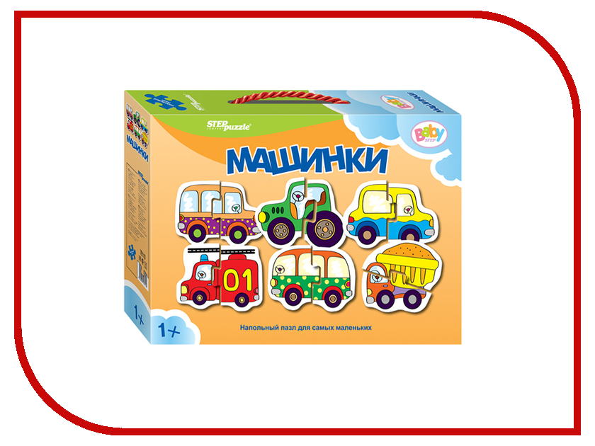 

Пазл Step Puzzle Машинки 70110