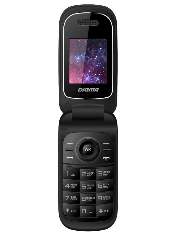 

Сотовый телефон Digma Linx A205 2G Black, A205 2G