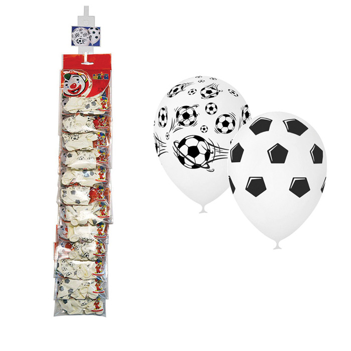 фото Набор воздушных шаров поиск футбол 30cm 5шт 4690296054366