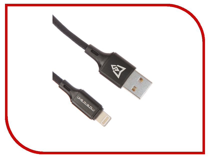 

Аксессуар Monsterskin Raptor USB - Lightning 1.2m Black 11386