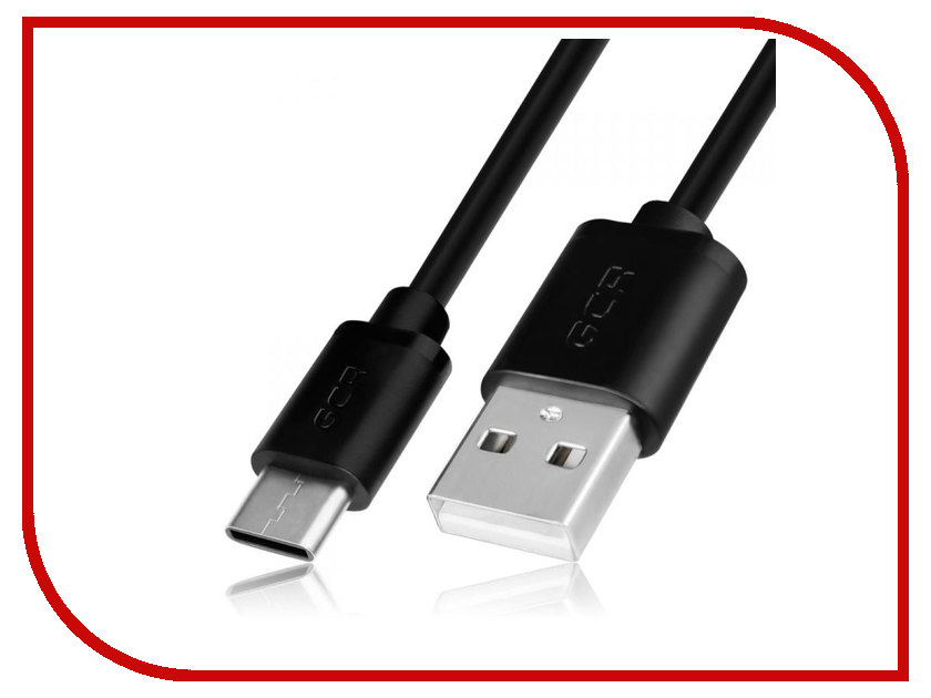 

Аксессуар Greenconnect USB Type C - USB 2.0 0.3m Black GCR-UC1AM-BB2S-0.3m