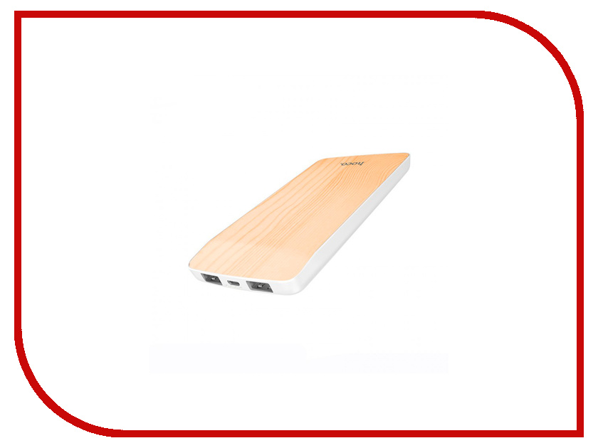 

Аккумулятор HOCO J5 Wooden 8000mAh Pear Wood
