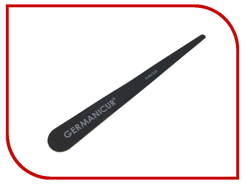

Аксессуар Пилка-наждак Germanicure GM-1832-WOOD (240/320) Black 37379