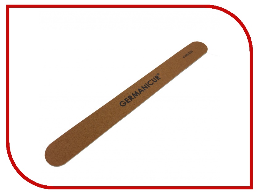 

Аксессуар Пилка-наждак Germanicure GM-1806-WOOD (150/220) Brown 37375/0