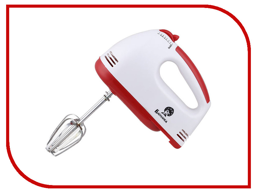 

Миксер Василиса ВА-506 White Red-Raspberry, ВА-506