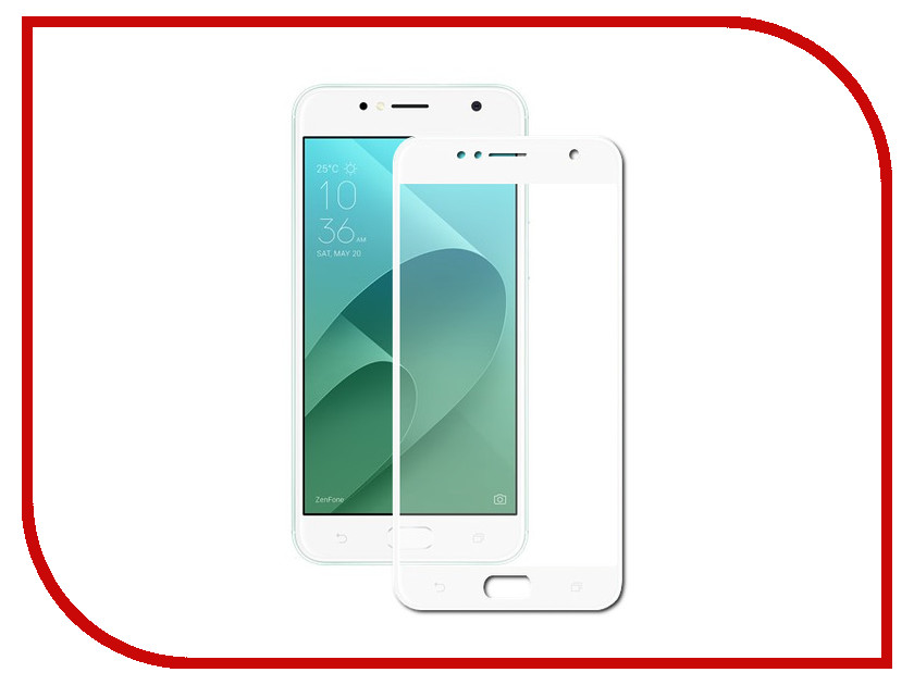 

Аксессуар Защитное стекло ASUS ZenFone Live ZB553KL Svekla Full Screen White ZS-SVASZB553KL-FSWH