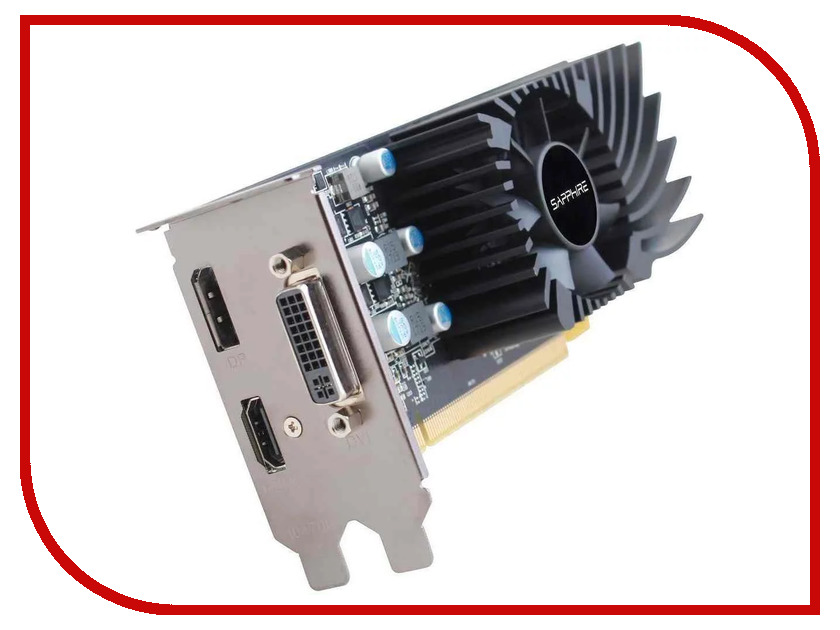 

Видеокарта Sapphire Radeon RX 550 1206Mhz PCI-E 3.0 4096Mb 6000Mhz 128 bit DVI HDMI HDCP 11268-09-20G