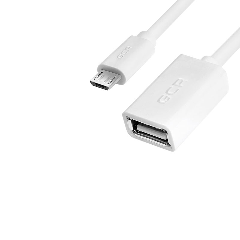 

Аксессуар Greenconnect OTG Micro USB - USB 2.0 AF 0.3m White GCR-MB5AF-AA-0.3m, GCR-MB5AF-AA-0.3m