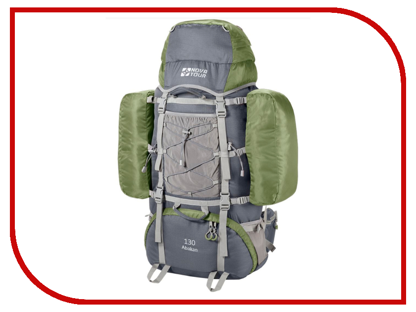 

Рюкзак Nova Tour Абакан 130 Grey-Olive 95769-560-00