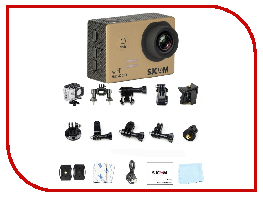 

Экшн-камера SJCAM SJ5000 WiFi Gold