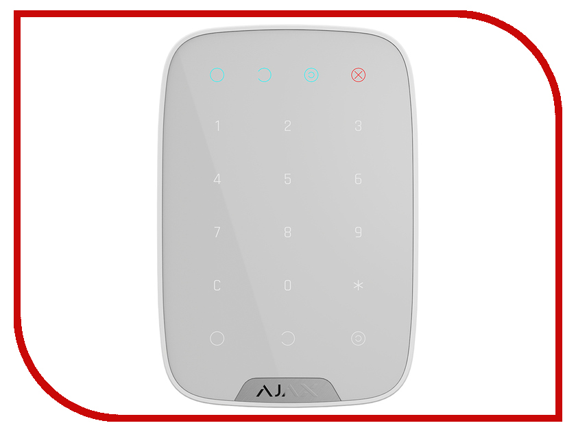 

Беспроводная сенсорная клавиатура Ajax KeyPad White