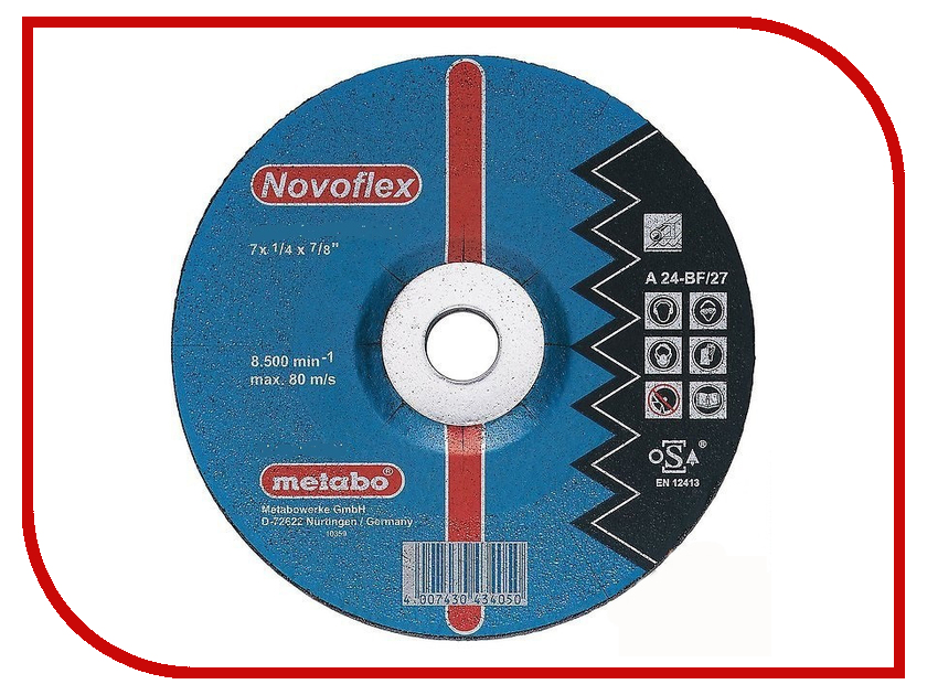 

Metabo Novorapid 125x1.0 Отрезной для стали 617126000