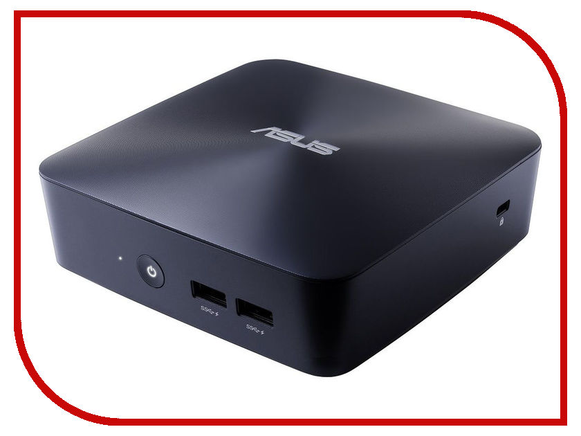 

Настольный компьютер Asus VivoMini UN65U-M002M Slim Dark Blue 90MS00W1-M00020 (Intel Core i3-7100U 2.4 GHz/4096Mb/500Gb/Intel HD Graphics/Wi-Fi/Bluetooth/DOS)