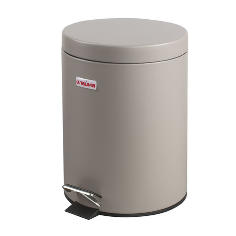 

Мусорное ведро Лайма 5L Grey 602849, 602849