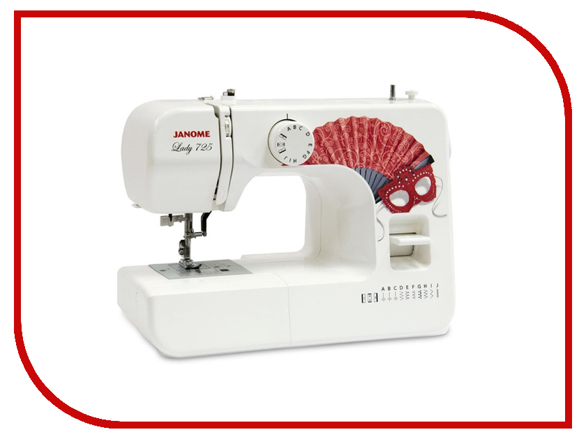 фото Швейная машинка Janome Lady 725