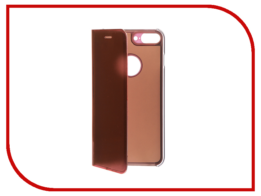 

Аксессуар Чехол Zibelino Clear View для Apple iPhone 7 / 8 Plus Gold Pink ZCV-APL-7PL-GPNK