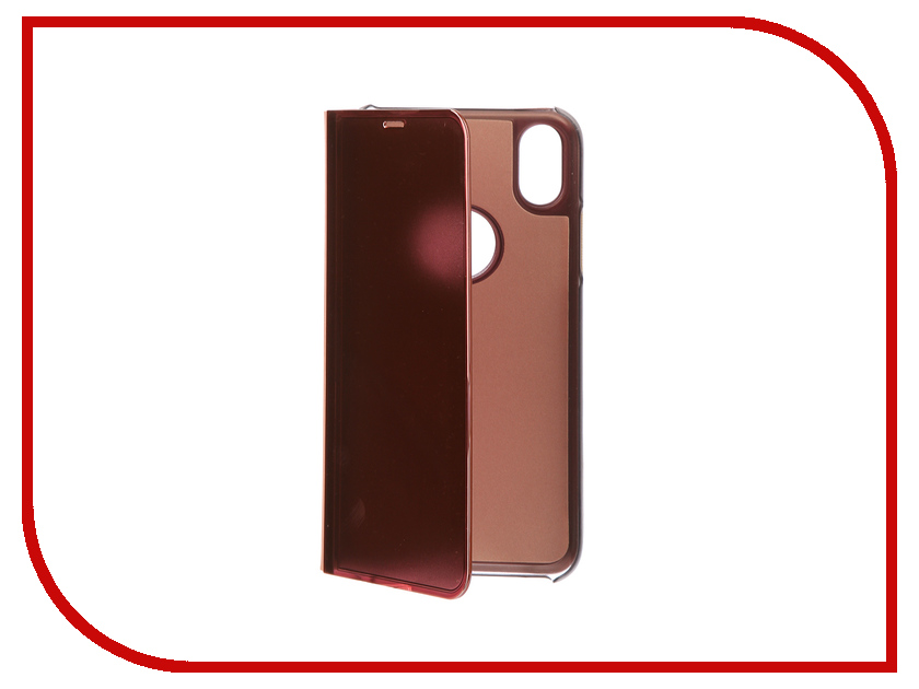

Аксессуар Чехол Zibelino Clear View для Apple iPhone X Gold Pink ZCV-APL-X-GPNK