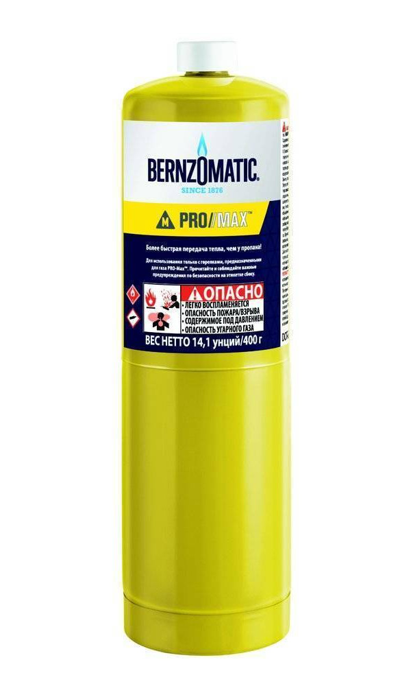 фото Газовый баллон BernzOmatic Pro Max 400g