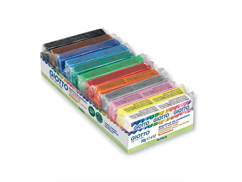 

Набор для лепки Giotto Patplume Пластилин 50гр 512000-1, Patplume 512000-1