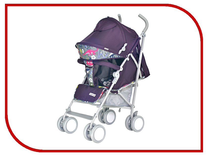 

Коляска Everflo Dino Purple Е-109 ПП100004121