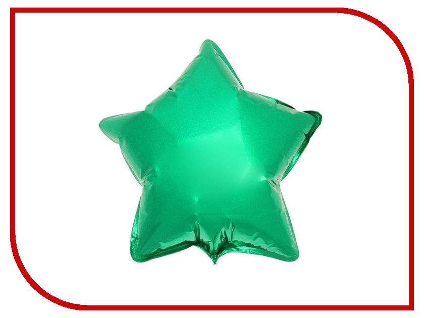 

Шар фольгированный Flexmetal Звезда 9 Green 1246941