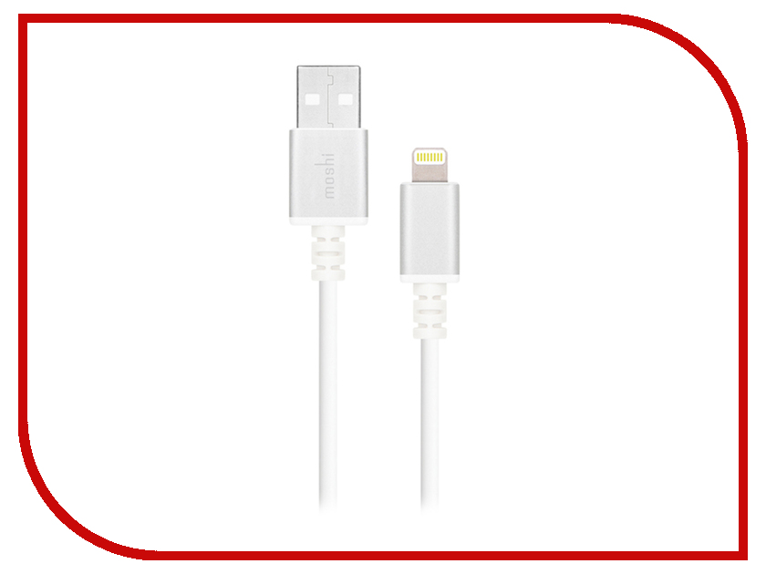 

Аксессуар Moshi USB to Lightning Silver 3m 99MO023118