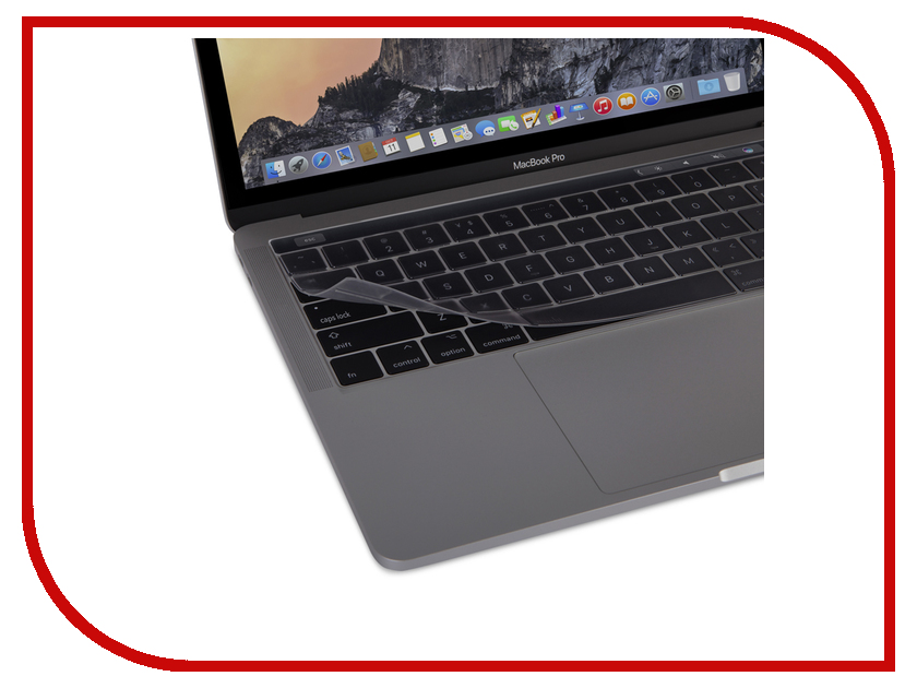 

Аксессуар Защитная накладка для клавиатуры Moshi MacBook Pro 13/15 with Touch Bar 99MO021918, МacBook Pro 13/15 with Touch Bar
