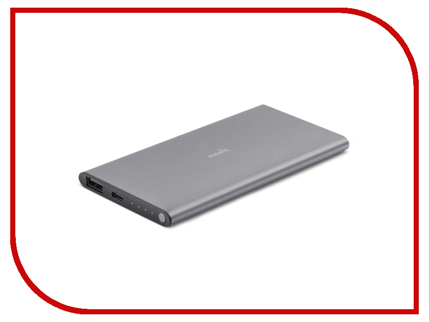 

Аккумулятор Moshi ionSlim 5K USB-C 5150mAh Gray 99MO022144