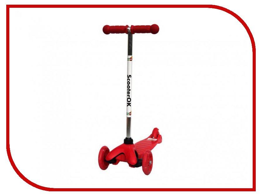 

Самокат BabyHit ScooterOK Red, ScooterOK