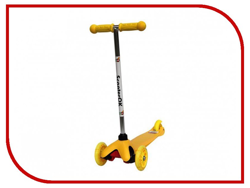 

Самокат BabyHit ScooterOK Yellow